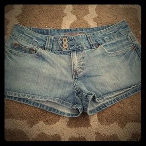 American eagle jean shorts